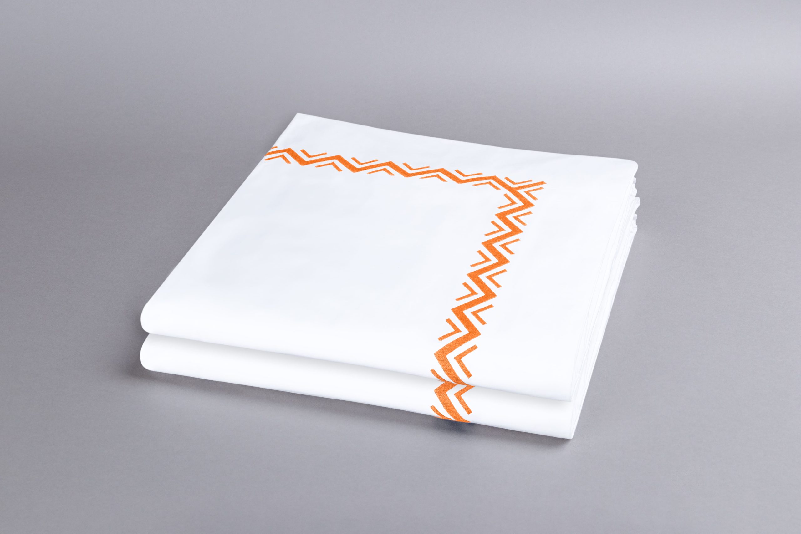 Bright Orange Aura Antica Duvet Cover