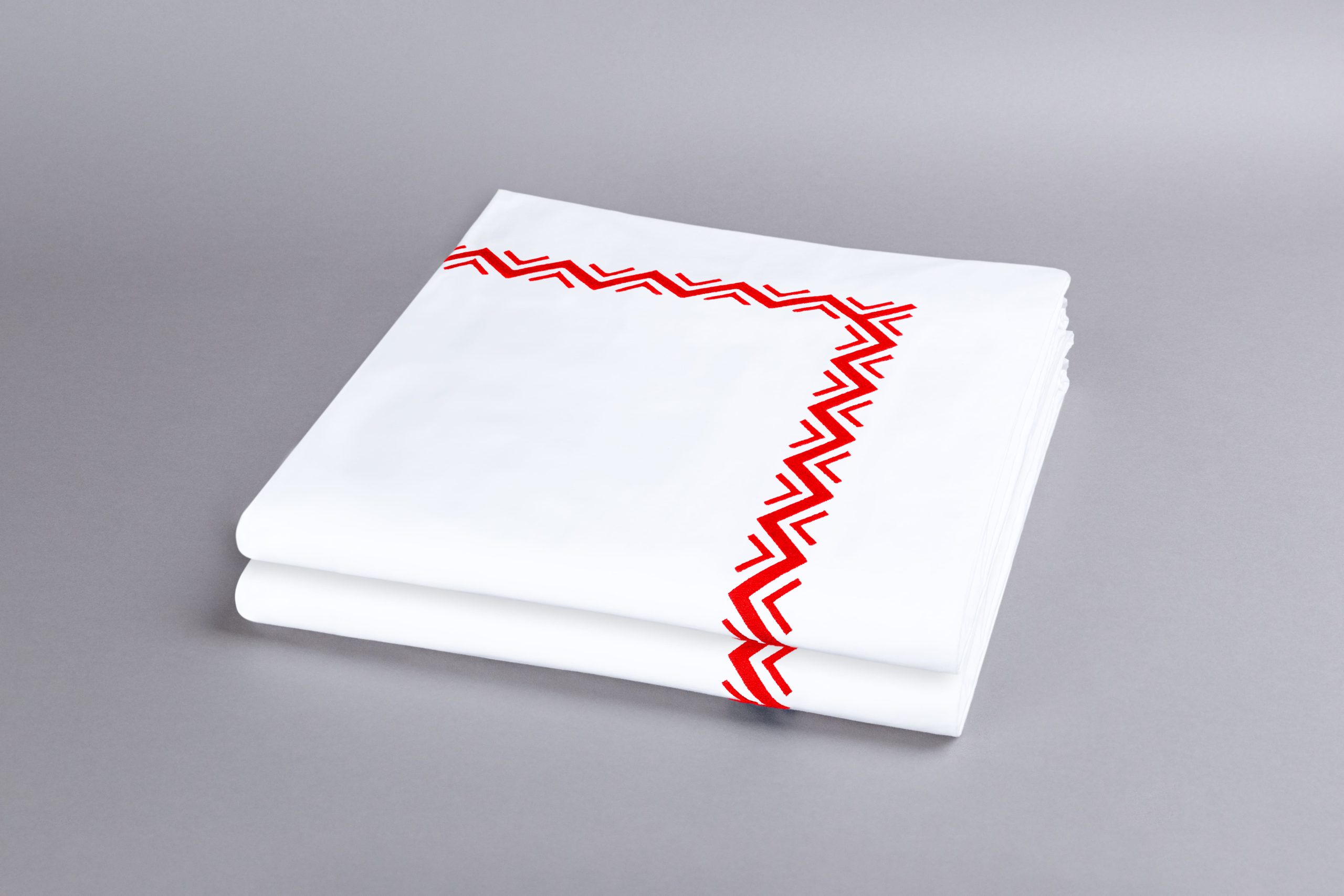 Vivid Red Aura Antica Duvet Cover